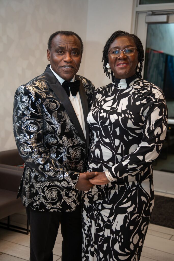 Portrait of Rev. Ebenezer Adarquah-Yiadom and Rev. Lucie Adarquah-Yiadom, Pastors in Charge of Faith Klinik Ministries
